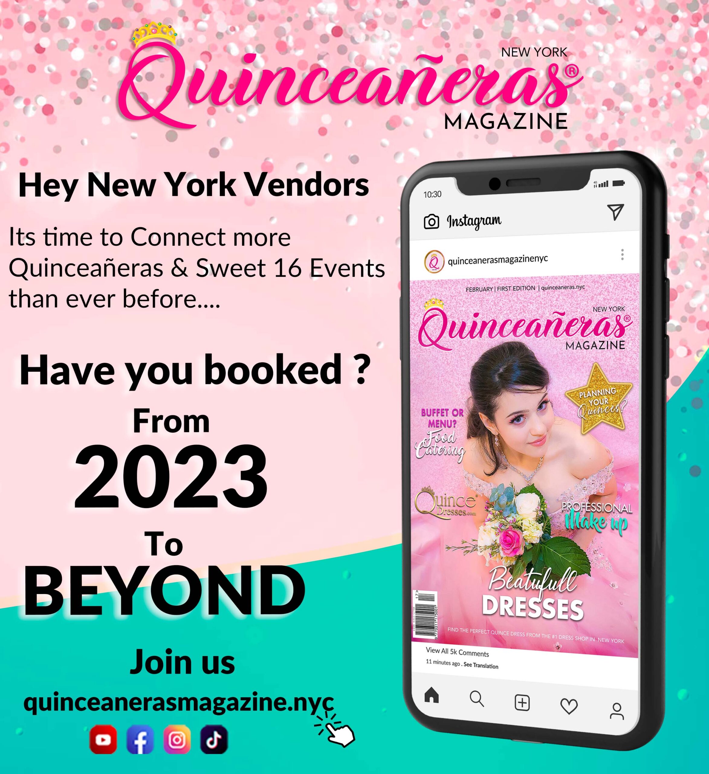 Are you a Quinceanera /  Sweet 16 vendor?